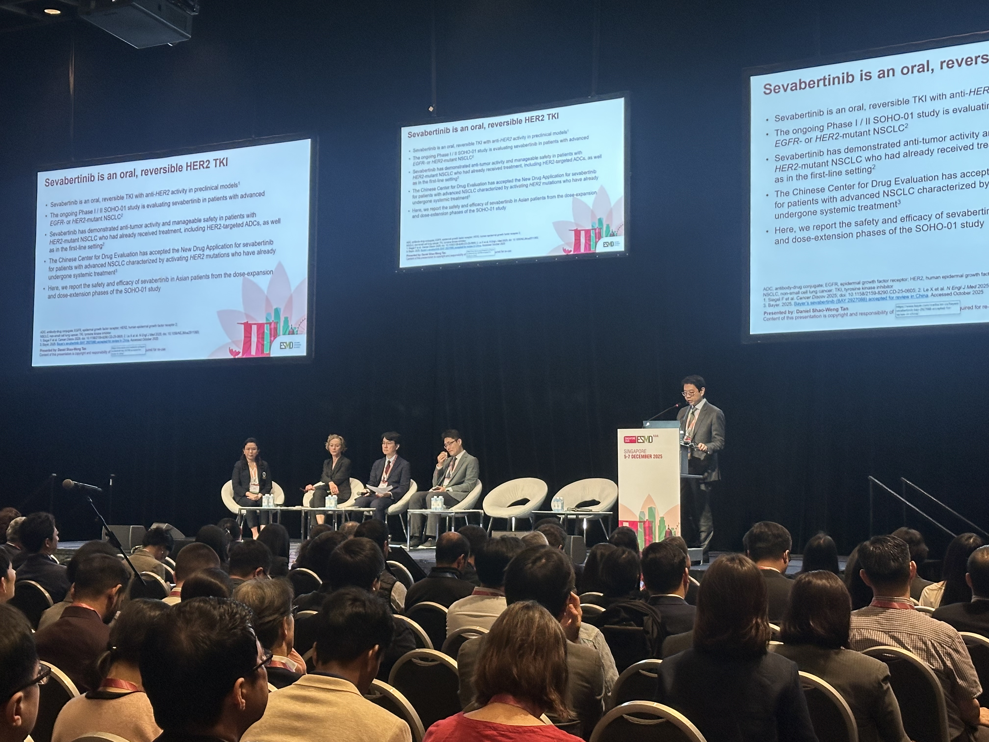 HER2 폐암 표적항암제, 아시아 임상서 나란히 성과