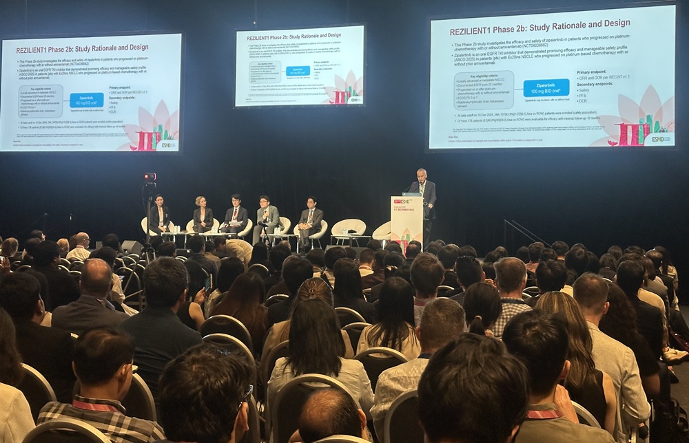 새로운 엑손20 폐암 신약 등장하나…'지팔러티닙' 성과