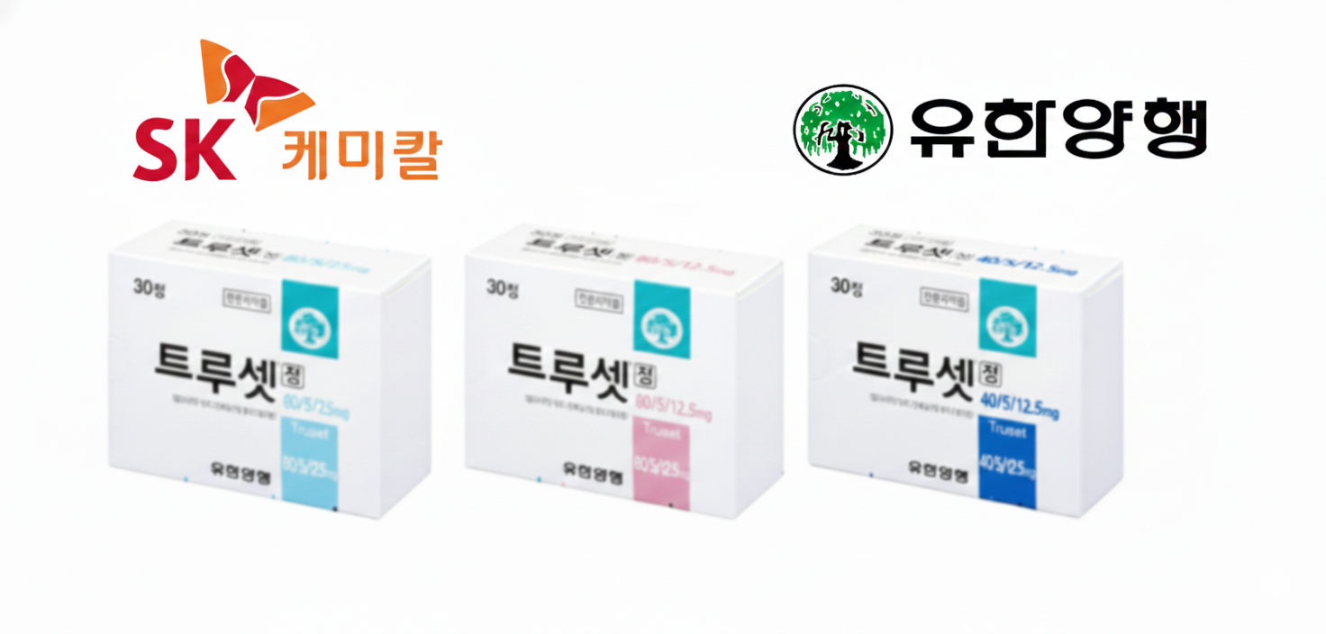 SK케미칼, 트루셋 저용량 쌍둥이약 허가…2031년까지 독점