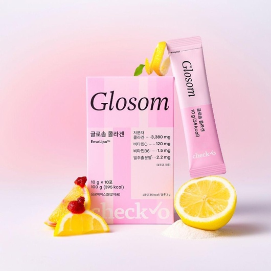 체크오, 다산제약과 공동개발 ‘글로솜 콜라겐’ 출시