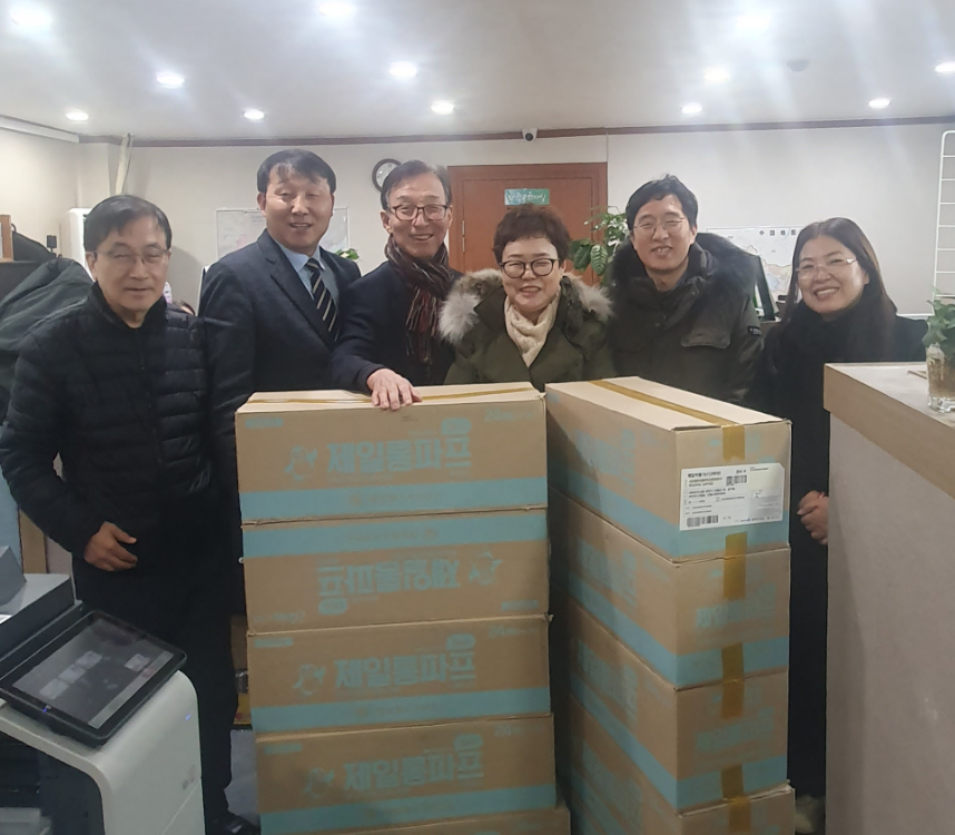 양천구약, 무의탁 노인 보호소에 의약품 후원