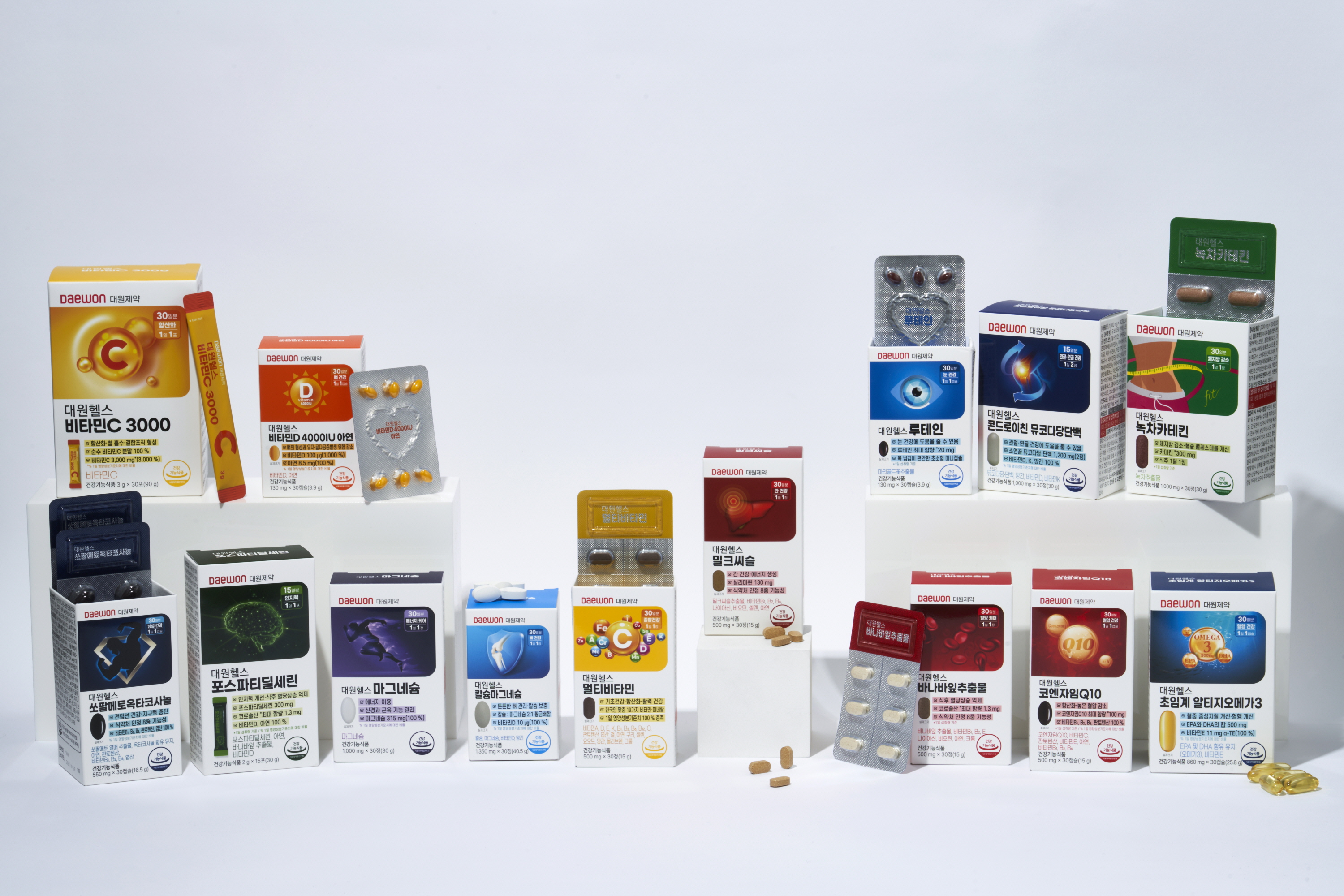 대원제약-이랜드 킴스클럽, 건강기능식품 14종 런칭