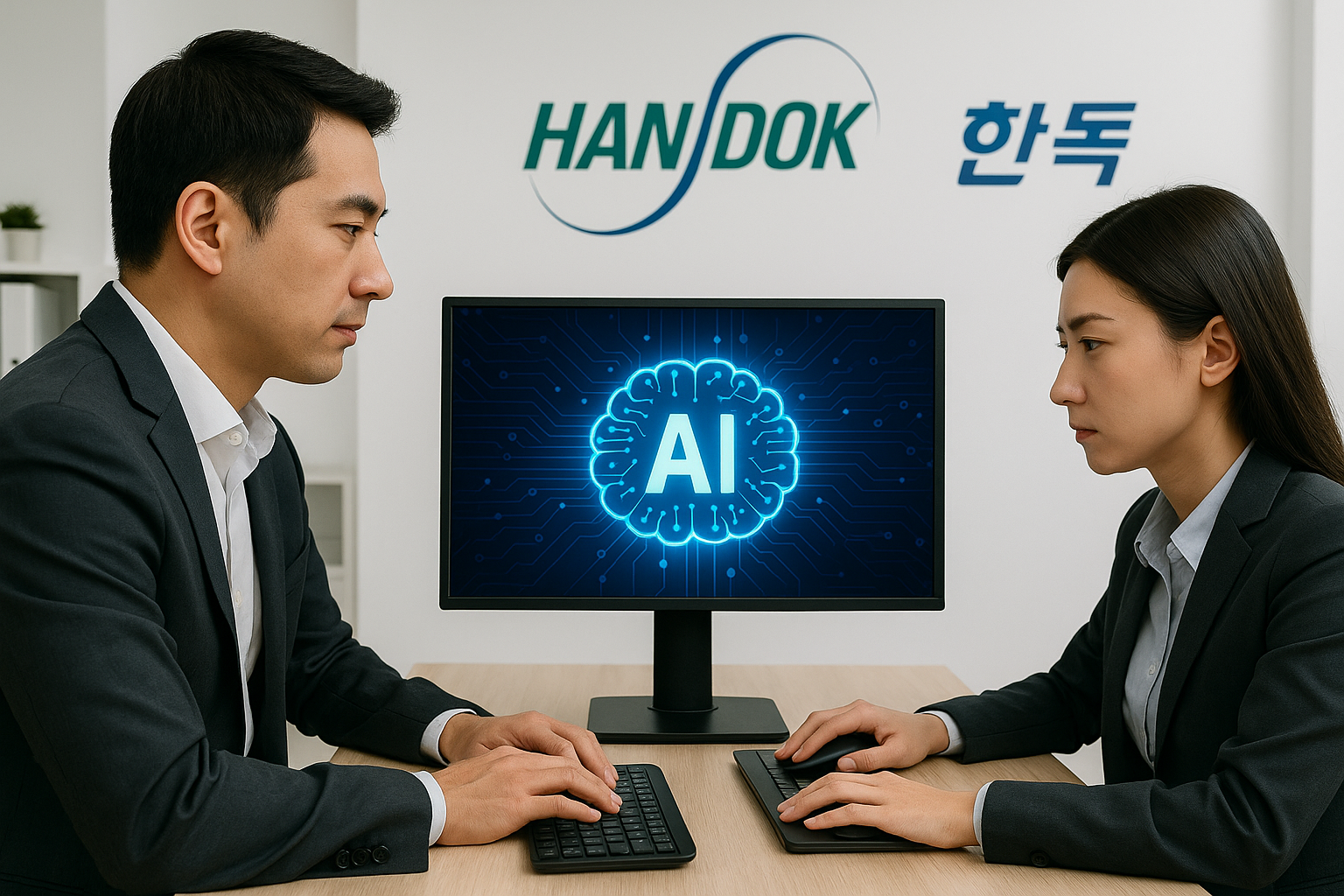 한독, 업무방식 AI로 재편...'전사 디지털 대전환' 속도 - 뉴스 썸네일 이미지