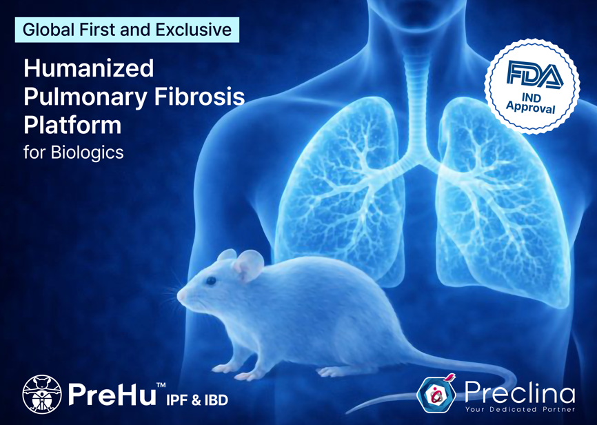 프리클리나, 'GvHD 없는' 인간화 폐섬유증 모델 상용화