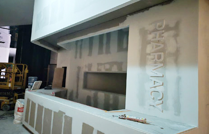 1천평 규모 청량리 '약국+H&B 숍' 공사현장 가보니