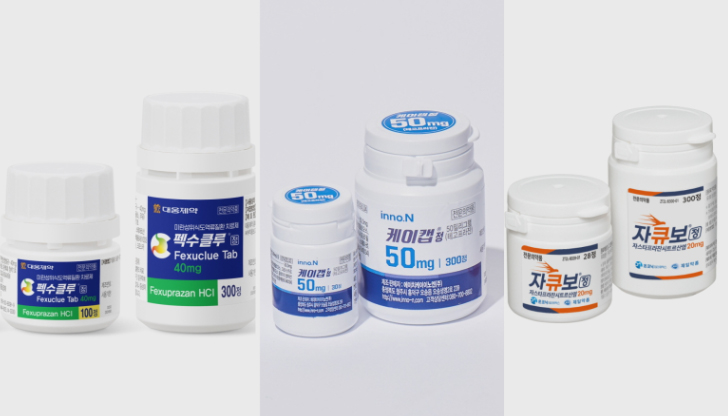 P-CAB 유지요법 경쟁…케이캡 앞서고 펙수클루 가세