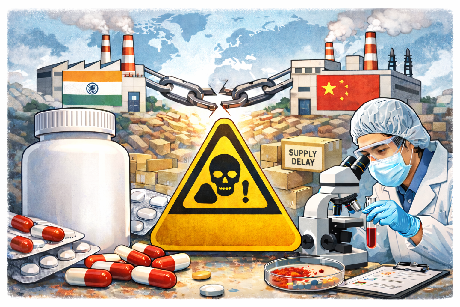 인도산만의 문제 아닌데...불순물 항생제 불똥 예의주시 - 뉴스 썸네일 이미지