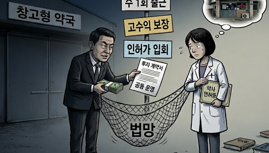 "5억 투자하면 월급 2천만원"…창고형약국의 검은 유혹