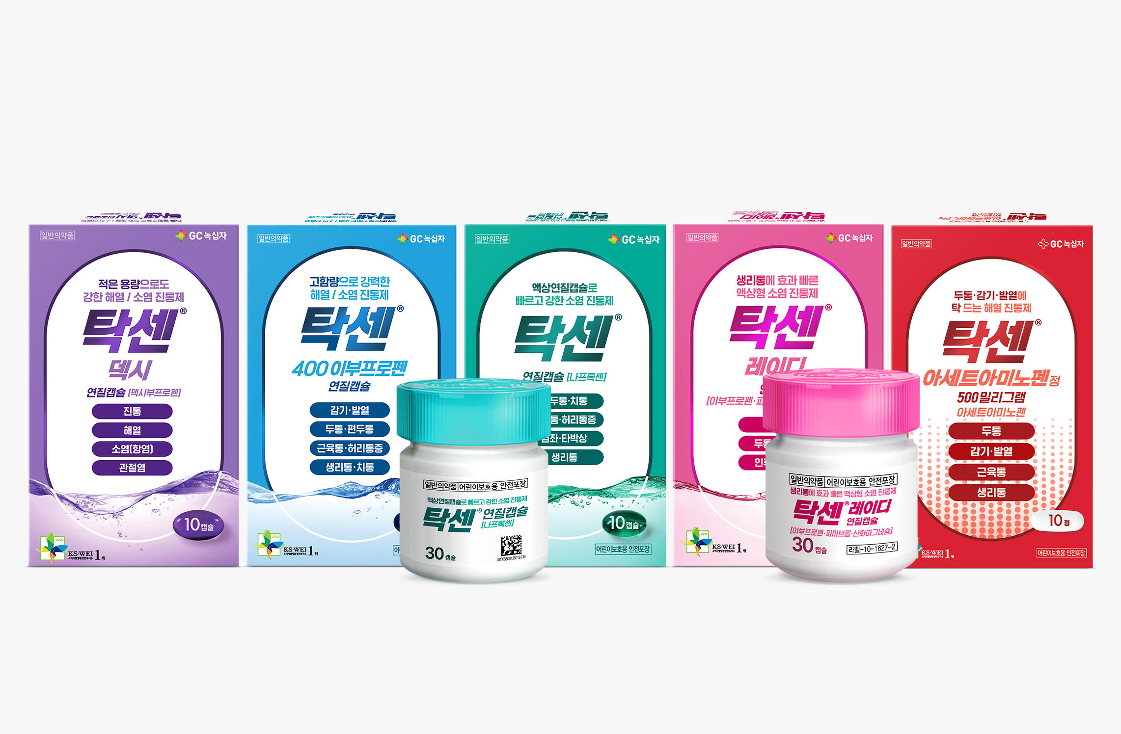 GC녹십자, 탁센 6년 연속 1위…통증별 전략 통했다