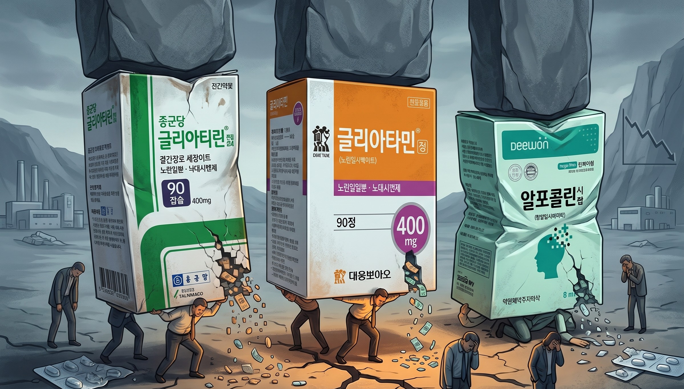 ‘급여 축소 여파’ 콜린 처방시장 30%↓...하락세는 진정