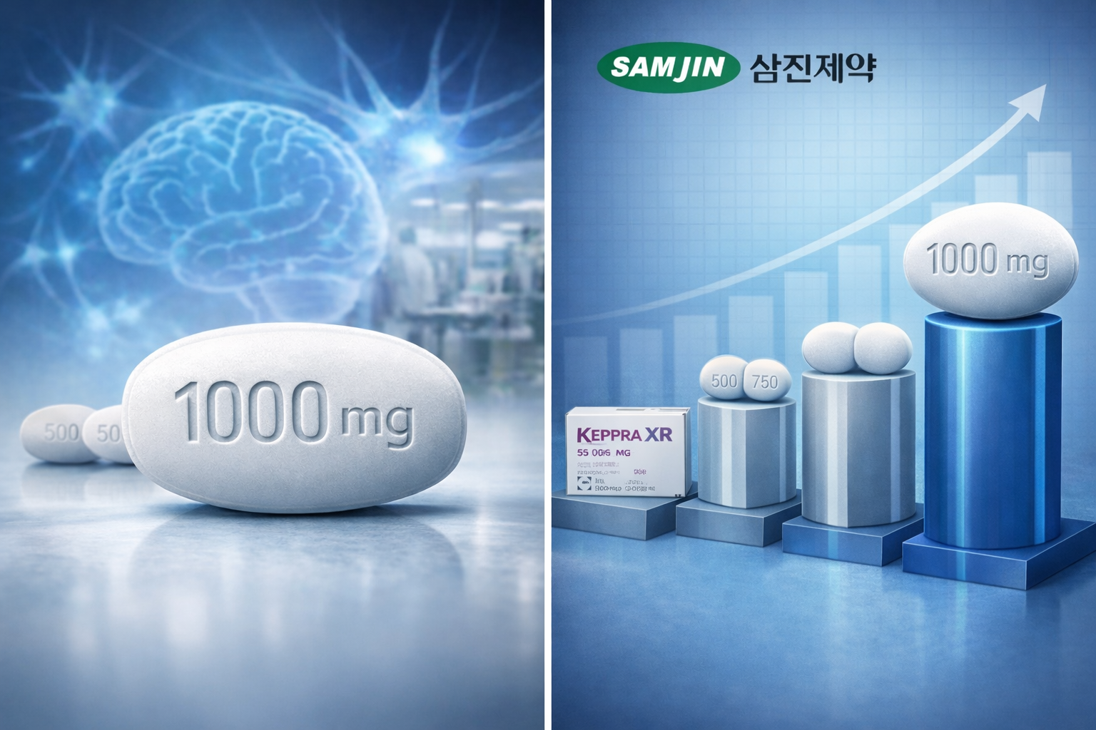 레비티라세탐 고용량 서방정 등재…삼진, 뇌전증 급여 확대