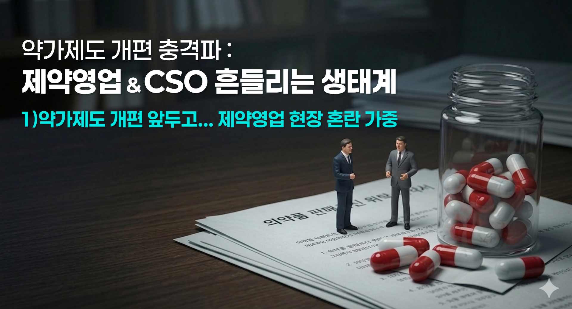 수수료 퍼주고 깎고…약가인하 공포에 CSO 영업 '격랑'