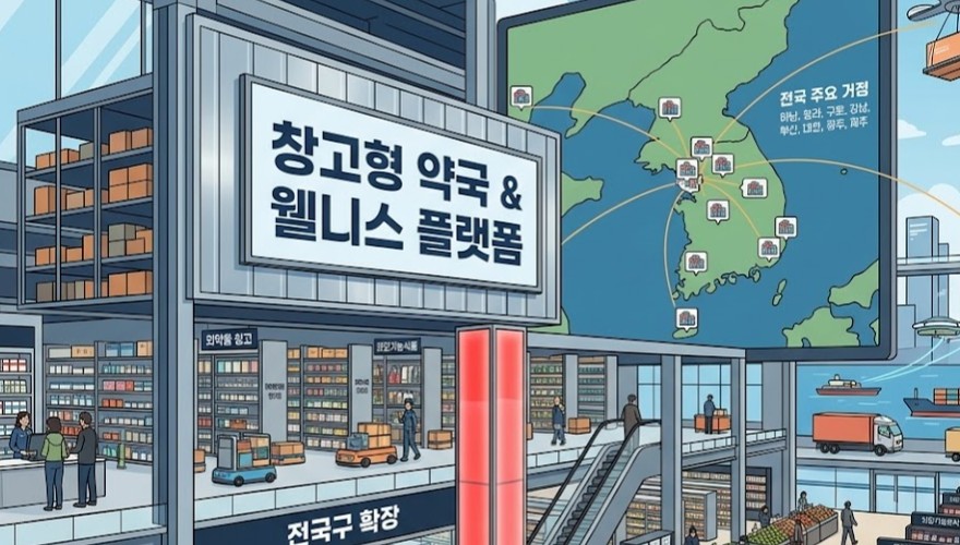 창고형약국의 또 다른 이름 '웰니스 플랫폼'…전국구 확장
