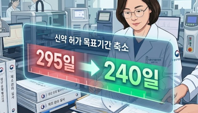 신약 허가심사 295→240일, 무엇이 달라지나