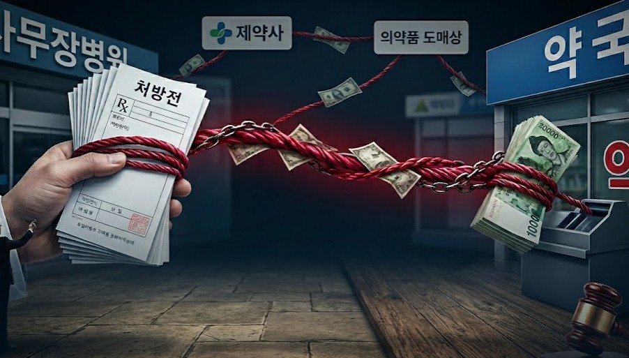 리베이트 받은 사무장병원, 처방 몰아주고 약국 수익 절반 챙겨