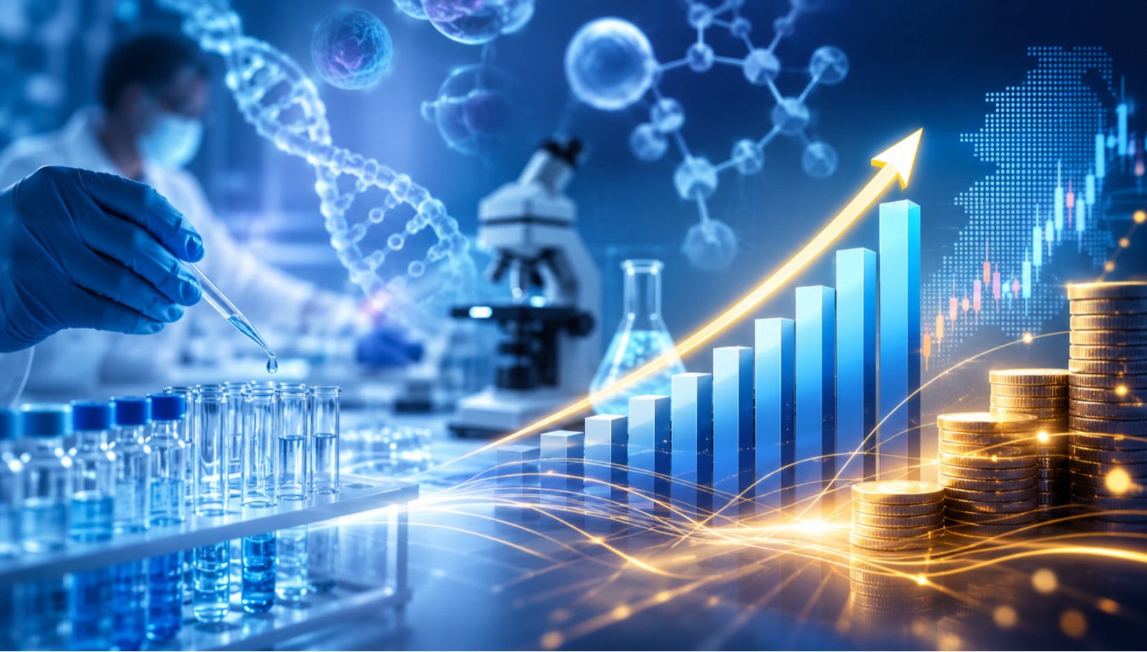 상반기 코스닥 바이오헬스 R&D 투자 확대...리가켐 1371억 - 뉴스 썸네일 이미지