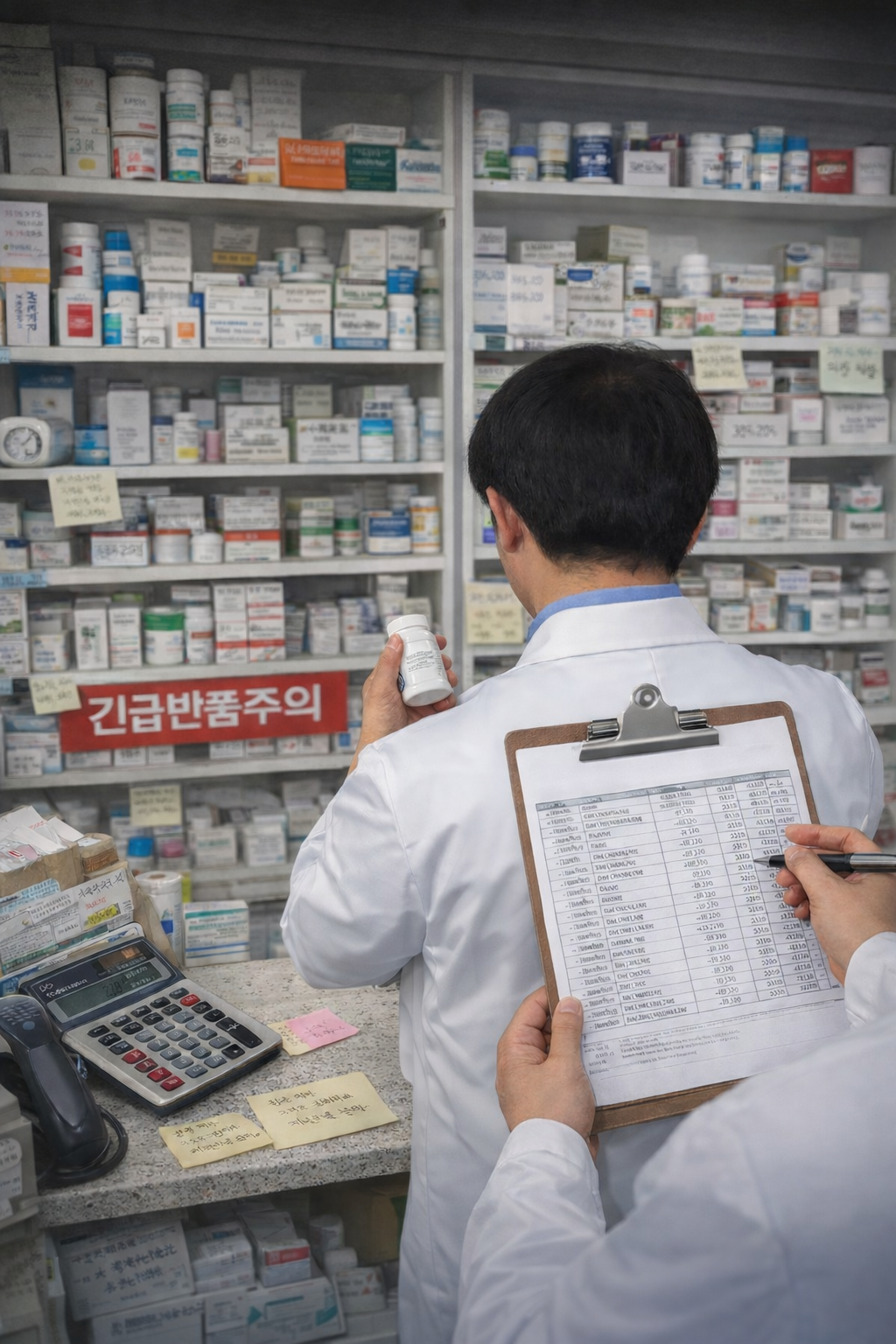 약국 재고 반품